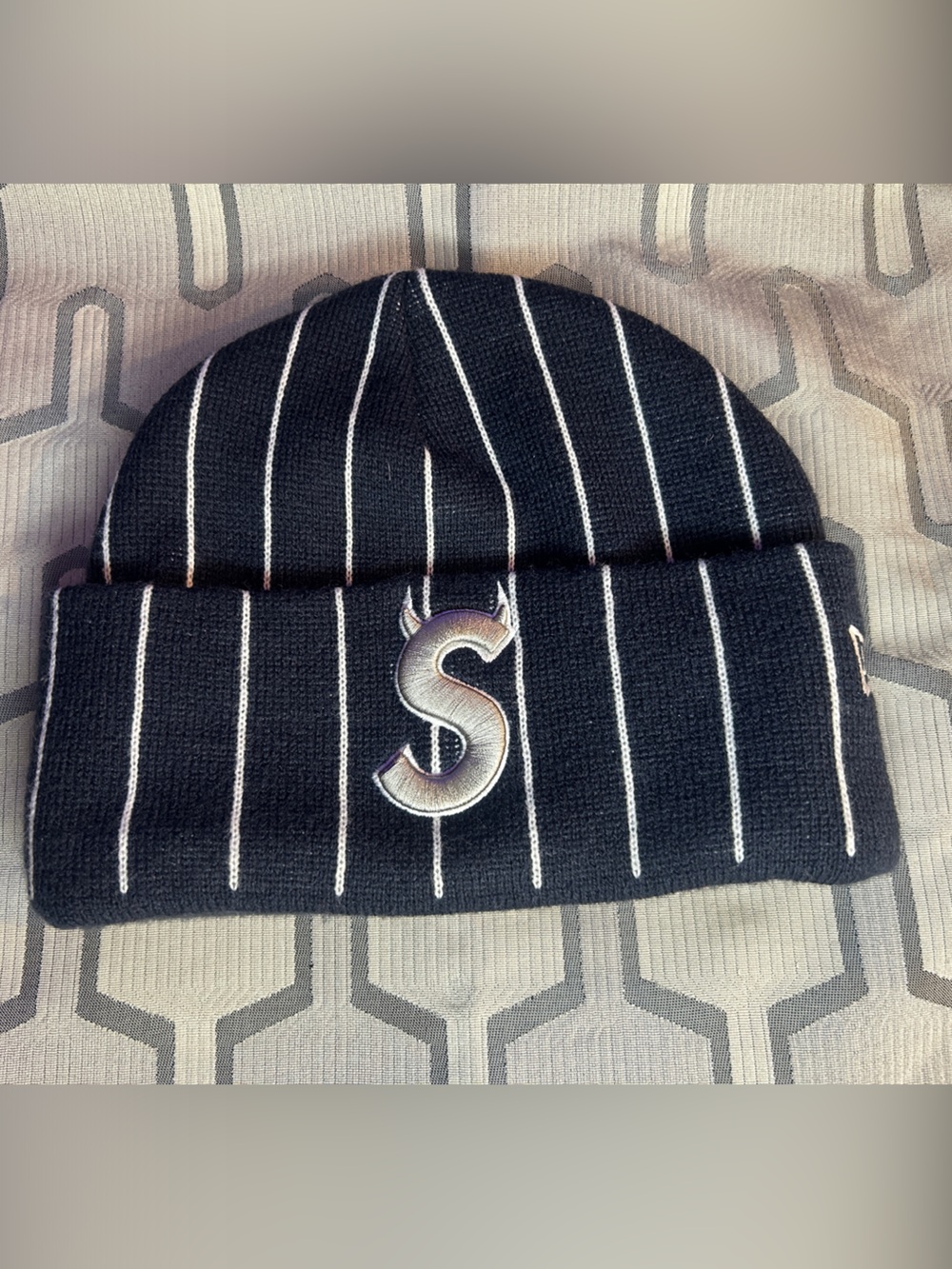 Supreme New Era Devil S beanie